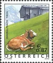 Österreich Mi.Nr. 2366 Freim. Ferienland Österr. Alm Inneralpbach (0,87)