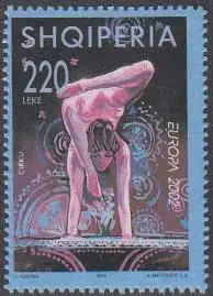 Albanien Mi.Nr. 2868 Europa 02, Zirkus, Bodenakrobatik (220)