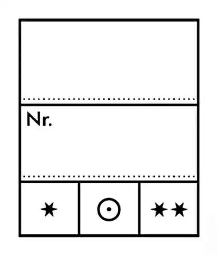 Lindner Preisetiketten "klein" (23x27 mm) 1000 Stück