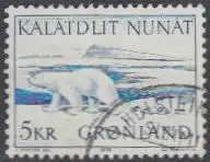 Grönland Mi.Nr. 96 Freim. Grönlands Tierwelt, Eisbär (5)