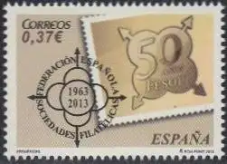 Spanien Mi.Nr. 4783 50Jahre Span.Philatelistenverband (0,37)