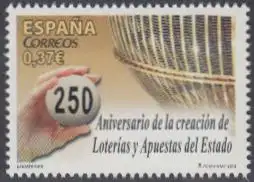 Spanien Mi.Nr. 4820 250Jahre Spanische Staatslotterie, Lottokugel (0,37)