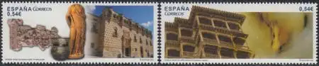 Spanien Mi.Nr. 4872-73 Museen Guadalajara und Cuenca (2 Werte)