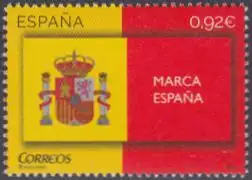 Spanien Mi.Nr. 4876 Marke Spanien, Wappen und Landesfarben (0,92)