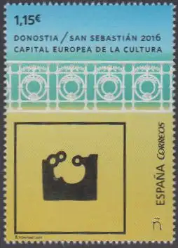 Spanien MiNr. 5060 San Sebastián, Kulturhauptstadt Europas 2016 (1,15)