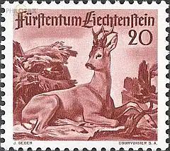 Liechtenstein Mi.Nr. 285 Jagd, Rehbock (20)