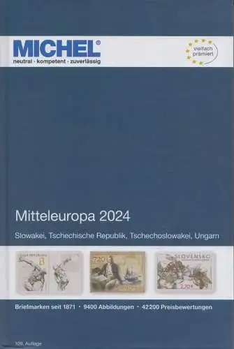 Michel Europa Katalog Band 2 - Mitteleuropa 2024, 109. Auflage