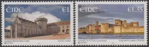 Irland MiNr. 2222-23 Europa 17, Burgen u.Schlösser, Dublin, Limerick (2 Werte)