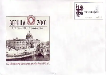 D,Bund Mi.Nr. USo 23 Sonderumschlag Berliner Briefmarkentage (WSt.MiNr.2162)