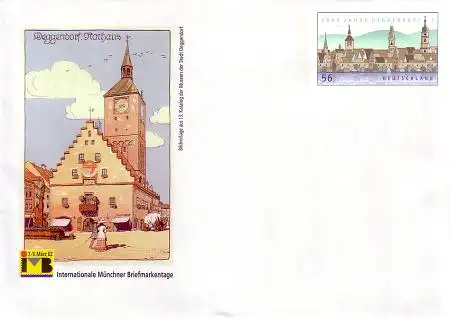 D,Bund Mi.Nr. USo 35 Sonderumschlag Int. Münchener Briefmtage 02 (WSt.MiNr.2224)