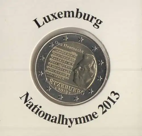 Luxemburg 2013 Nationalhymne