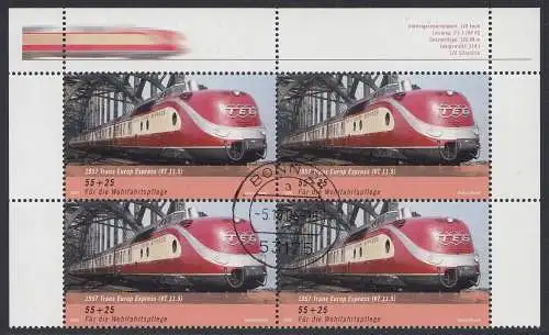 D,Bund Mi.Nr. 2562 Wohlfahrt 2006, Eisenbahn, TEE VT 11.5 (55+25)