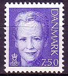 Dänemark Mi.Nr. 1387 Freim. Königin Margrethe II. (7,50)