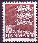 Dänemark Mi.Nr. 1388 Freim. Kleines Reichswappen (16,50)