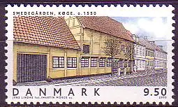 Dänemark Mi.Nr. 1393 Wohngebäude, Schmiedshof Koge (9,50)