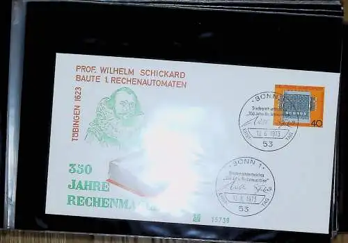 kleines FDC-Album mit 81 FDC Bund aus den 70er Jahren