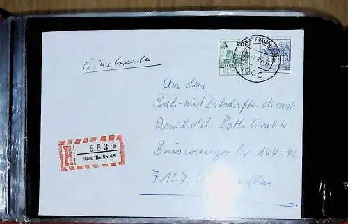 kleines FDC-Album mit 67 Belegen und Ganzsachen Bund, Berlin, Deutsches Reich, 