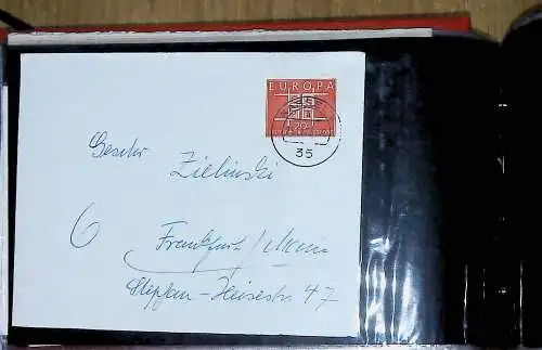 kleines FDC-Album mit 67 Belegen und Ganzsachen Bund, Berlin, Deutsches Reich, 