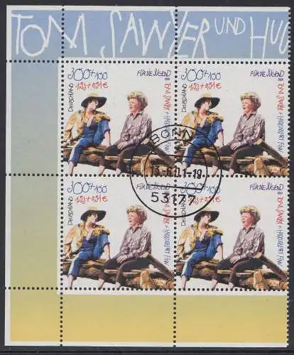 D,Bund Mi.Nr. 2194 Tom Sawyer Huckleberry Finn