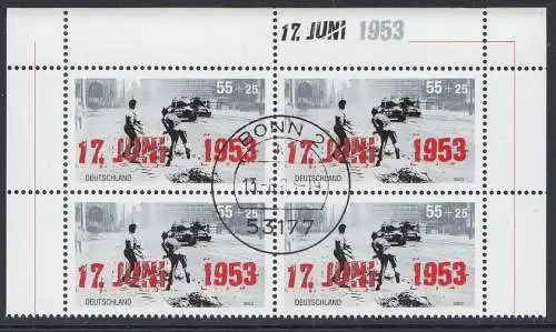 D,Bund Mi.Nr. 2342 Volksaufstand 17. Juni 1953, Panzer (55+25)