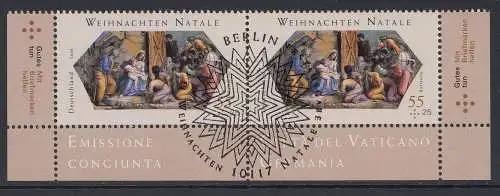 D,Bund Mi.Nr. 2704 Weihnachten, Anbetung der Könige, Fresko Raffael (55+25)