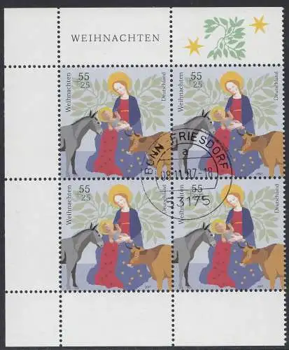 D,Bund Mi.Nr. 2627 Weihnachten, Christi Geburt (55+25)