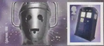 Großbritannien Mi.Nr. 3428IICS Fernsehserie Doctor Who skl (Zierf.Cyberman 1968)