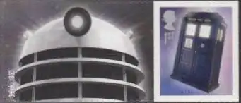 Großbritannien Mi.Nr. 3428IICS Fernsehserie Doctor Who skl (Zierf. Dalek 1963)