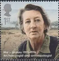 Großbritannien Mi.Nr. 3448 Persönlichkeiten, Mary Leakey (1st)