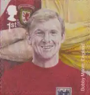 Großbritannien Mi.Nr. 3466II Fußballspieler, Bobby Moore, skl (1st)