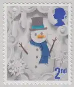 Großbritannien Mi.Nr. 3979IC Weihnachten, Schneemann, skl (2nd)