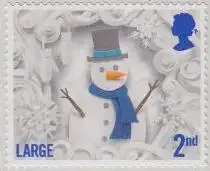 Großbritannien Mi.Nr. 3981IC Weihnachten, Schneemann, skl (2nd Large)