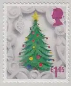 Großbritannien Mi.Nr. 3983IC Weihnachten, Weihnachtsbaum, skl (1,05)