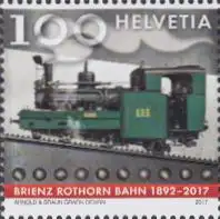 Schweiz MiNr. 2492 Brienz-Rothorn-Bahn, BRB-Dampflokomotive (100)