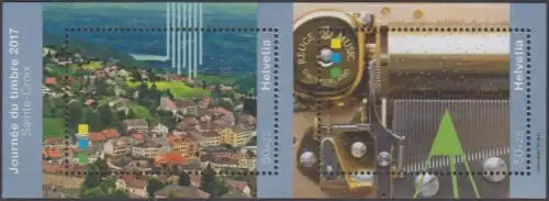 Schweiz MiNr. Block 67 Tag der Briefmarke - Sainte Croix