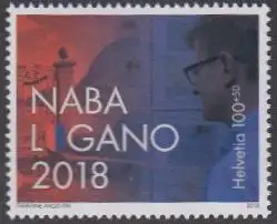 Schweiz MiNr. 2549 Briefmarkenaustellung NABA LUGANO 2018 (100+50)