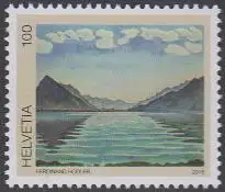 Schweiz MiNr. 2560 Gemälde Thunersee von Ferdinand Hodler (100)