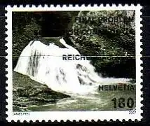 Schweiz Mi.Nr. 2021 Schweiz aus Sicht ausländ. Künstler, Reichbachfall (180)