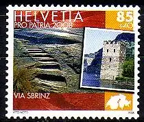 Schweiz Mi.Nr. 2061 Pro Patria, Via Sbrinz (85+40)