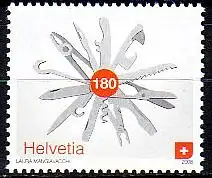 Schweiz Mi.Nr. 2076 Schweiz aus Sicht ausländ. Künstler, Taschenmesser (180)