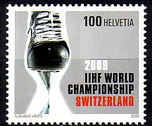 Schweiz Mi.Nr. 2098 Eishockey-WM, Schlittschuh, skl. (100)