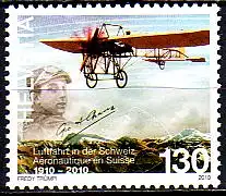 Schweiz Mi.Nr. 2142 100 Jahre Luftfahrt, Chavez, Blériot-Eindecker (130)