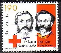 Schweiz Mi.Nr. 2163 Henry Dunant und Gustave Moynier (190)