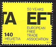 Schweiz Mi.Nr. 2172 50 Jahre EFTA (140)