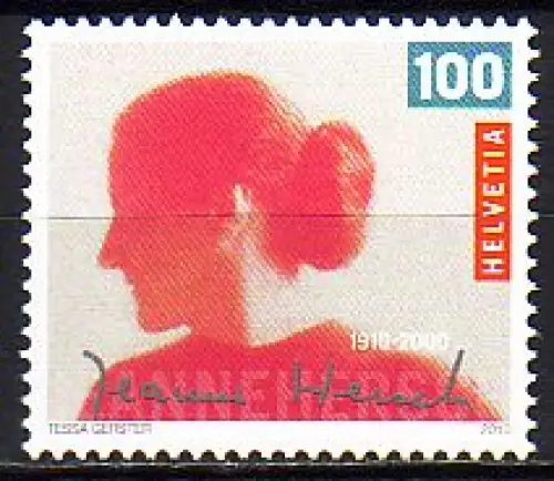 Schweiz Mi.Nr. 2173 100. Geburtstag der Schriftstellerin Jeanne Hersch (100)