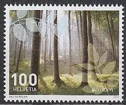 Schweiz Mi.Nr. 2198 Europa: Der Wald (100)