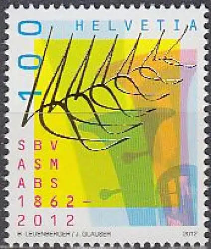 Schweiz Mi.Nr. 2235 150 J. Schweizer Blasmusikverband, Tuba (100)