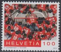 Schweiz Mi.Nr. 2302 Silbermedaille der Schweiz bei Eishockey WM (100)