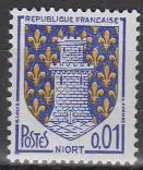 Frankreich MiNr. 1458 Freim.Stadtwappen Niort (0,01)