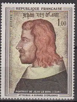 Frankreich MiNr. 1466 Johann der Gute, König von Frankreich (1,00)